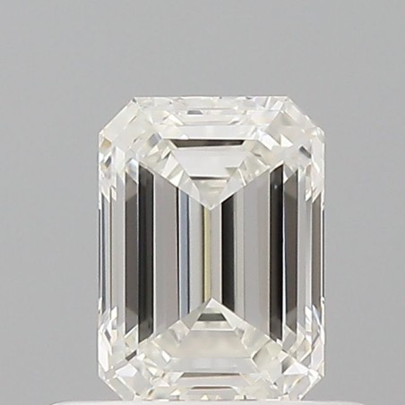 Diament szlif szmaragdowy, 0.5ct, VVS1, H, GIA 6531761456