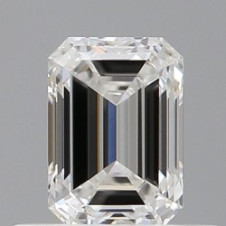Diament szlif szmaragdowy, 0.51ct, VVS1, E, GIA 7523296538