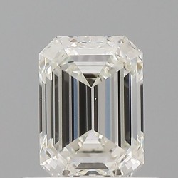 Diament szlif szmaragdowy, 0.51ct, VS2, H, GIA 6532332711