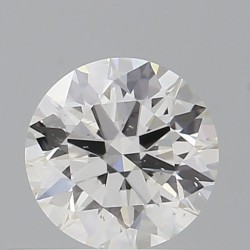 Diament szlif okrągły, 0.5ct, SI1, H, GIA 7531503670
