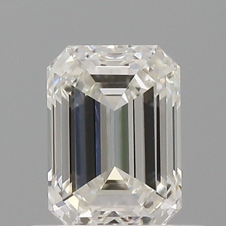 Diament szlif szmaragdowy, 0.5ct, VVS1, H, GIA 6535476504