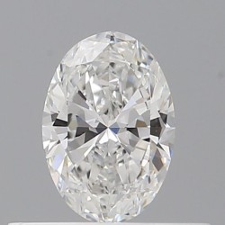 Diament szlif owalny, 0.33ct, VVS2, E, GIA 6532366907