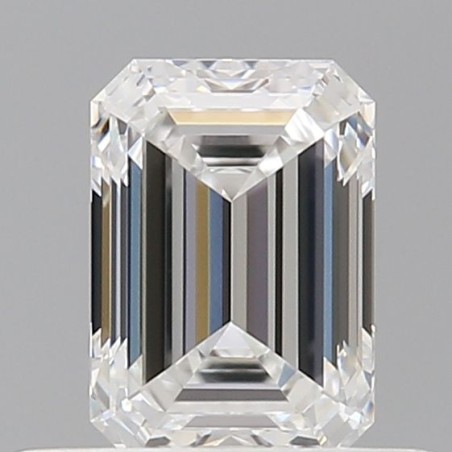 Diament szlif szmaragdowy, 0.53ct, VVS1, E, GIA 6532593859