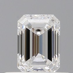 Diament szlif szmaragdowy, 0.5ct, VVS2, D, GIA 1538637411