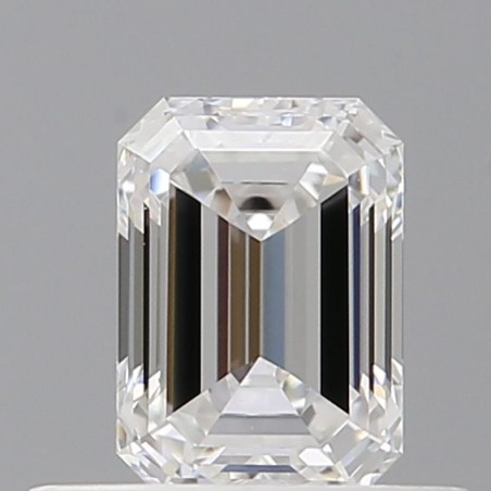 Diament szlif szmaragdowy, 0.5ct, VVS2, D, GIA 1538637411