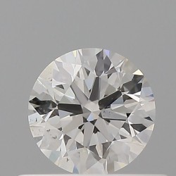 Diament szlif okrągły, 0.4ct, SI1, H, GIA 6532496221