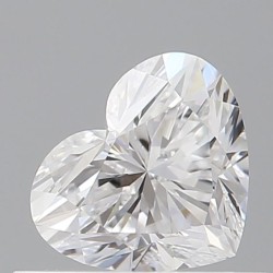 Diament serce, 0.5ct, VVS1, D, GIA 6512798438