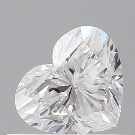 Diament serce, 0.5ct, VVS1, D, GIA 6512798438