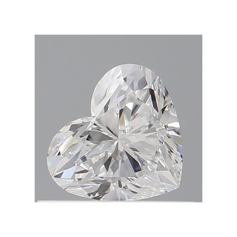 Diament serce, 0.5ct, VVS1, D, GIA 6521199403