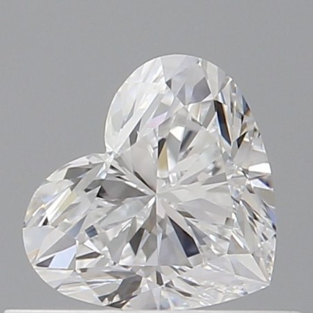 Diament serce, 0.5ct, VVS1, D, GIA 6521199403