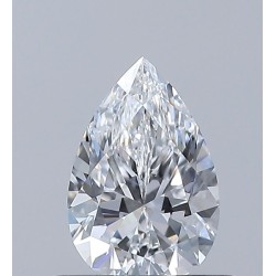 Diament szlif gruszkowy, 0.5ct, VVS2, D, GIA 7536803344