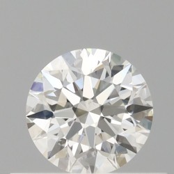 Diament szlif okrągły, 0.4ct, SI1, H, GIA 6531007380