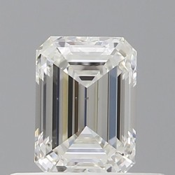 Diament szlif szmaragdowy, 0.51ct, VS2, G, GIA 6532648679