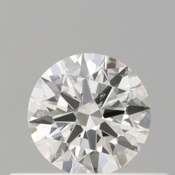 Diament szlif okrągły, 0.36ct, SI1, H, GIA 6531736669