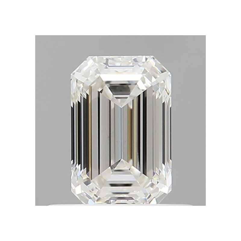 Diament szlif szmaragdowy, 0.5ct, VS2, H, GIA 5536497489