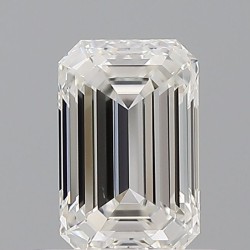 Diament szlif szmaragdowy, 0.5ct, VS1, F, GIA 6531113397