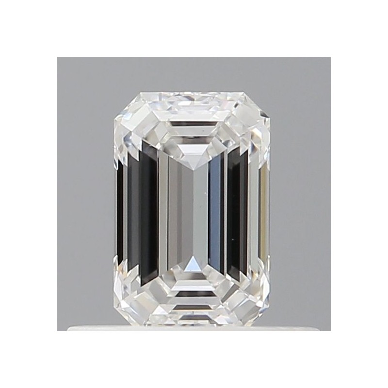 Diament szlif szmaragdowy, 0.51ct, VS1, F, GIA 2537333345