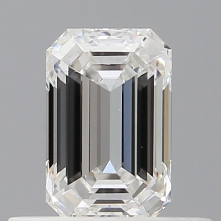 Diament szlif szmaragdowy, 0.51ct, VS1, F, GIA 2537333345