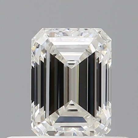 Diament szlif szmaragdowy, 0.5ct, VVS2, H, GIA 1538595487