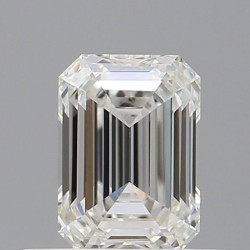 Diament szlif szmaragdowy, 0.5ct, VVS2, F, GIA 1539134972