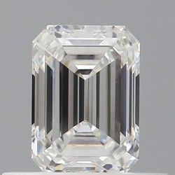 Diament szlif szmaragdowy, 0.51ct, VVS2, F, GIA 7526996743