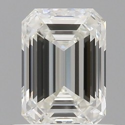 Diament szlif szmaragdowy, 0.7ct, VVS2, H, GIA 6535595410