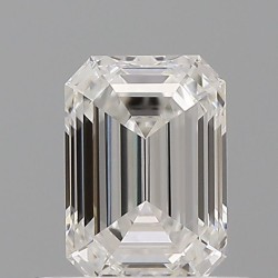 Diament szlif szmaragdowy, 0.5ct, VS1, F, GIA 6535246208