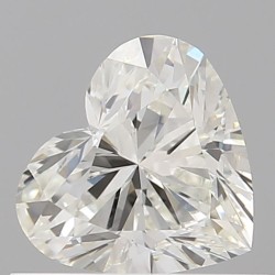 Diament serce, 0.58ct, VS2, H, GIA 6512659901