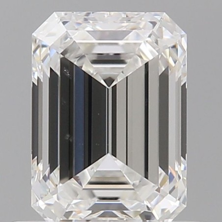 Diament szlif szmaragdowy, 0.75ct, SI1, E, GIA 1539114496