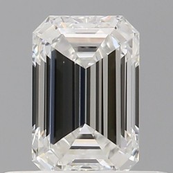 Diament szlif szmaragdowy, 0.5ct, VS1, F, GIA 7533759376