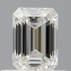 Diament szlif szmaragdowy, 0.59ct, VVS1, H, GIA 6522978868