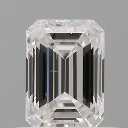 Diament szlif szmaragdowy, 0.51ct, VS2, D, GIA 2526682108