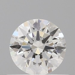 Diament szlif okrągły, 0.4ct, SI1, H, GIA 2526990233