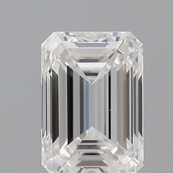 Diament szlif szmaragdowy, 0.5ct, VS2, D, GIA 2526682053