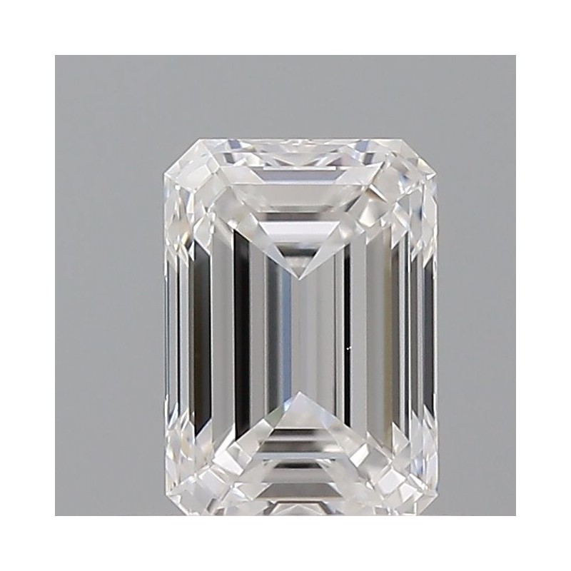 Diament szlif szmaragdowy, 0.5ct, VS2, D, GIA 2526682053