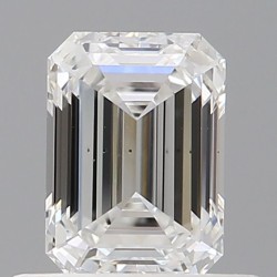 Diament szlif szmaragdowy, 0.7ct, SI1, E, GIA 7531595352