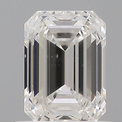 Diament szlif szmaragdowy, 0.7ct, SI1, E, GIA 6535122256