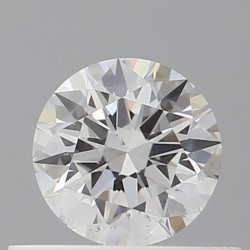 Diament szlif okrągły, 0.43ct, SI1, F, GIA 2534496340