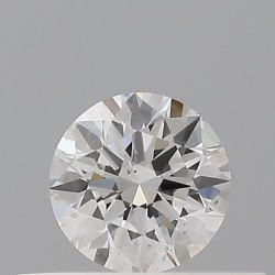 Diament szlif okrągły, 0.31ct, SI1, F, GIA 6531466440