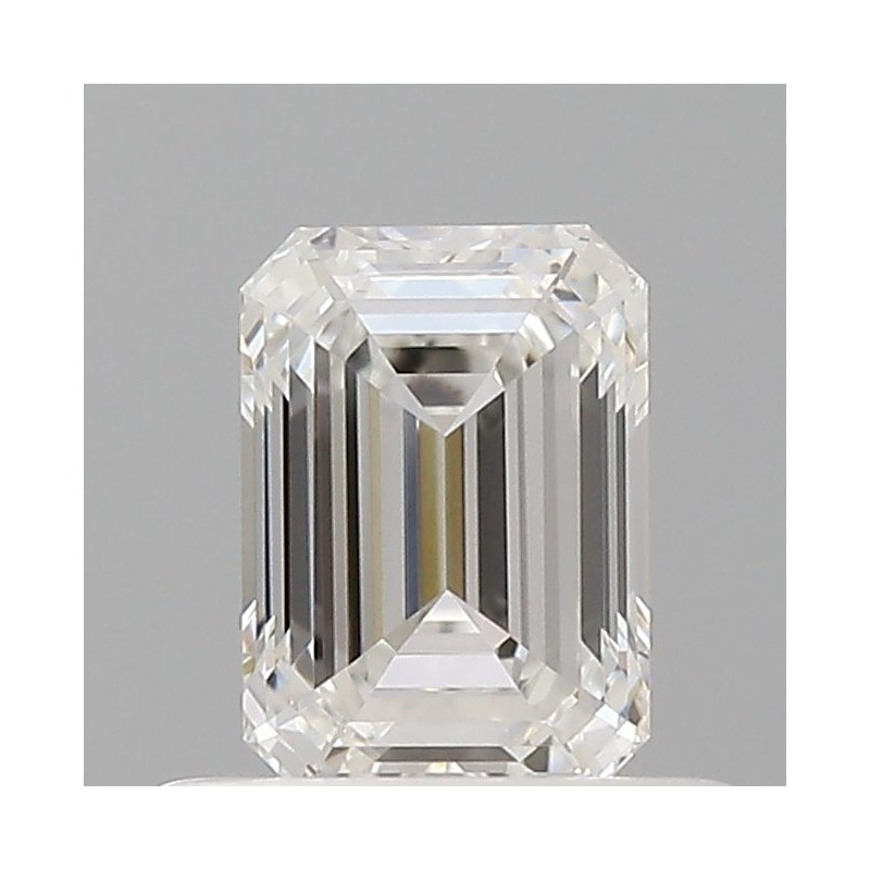Diament szlif szmaragdowy, 0.5ct, VVS1, F, GIA 6532525165
