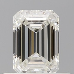 Diament szlif szmaragdowy, 0.51ct, VVS1, H, GIA 3535523486
