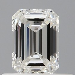 Diament szlif szmaragdowy, 0.55ct, VVS1, H, GIA 2534121339