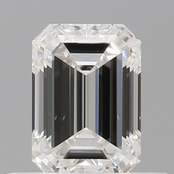 Diament szlif szmaragdowy, 0.5ct, VS2, G, GIA 1533759333