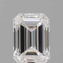 Diament szlif szmaragdowy, 0.51ct, SI1, D, GIA 2537141111