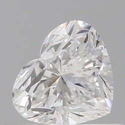Diament serce, 0.5ct, VVS1, D, GIA 6522449022