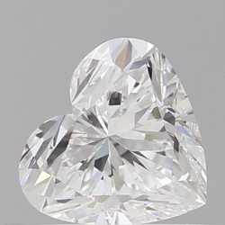 Diament serce, 0.51ct, VVS1, D, GIA 1533743645