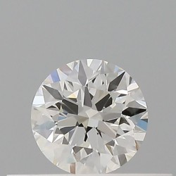 Diament szlif okrągły, 0.3ct, VVS2, H, GIA 5533597509