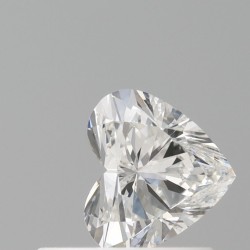 Diament serce, 0.51ct, VS1, F, GIA 2484376497