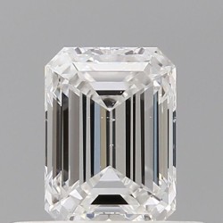Diament szlif szmaragdowy, 0.5ct, SI1, E, GIA 1538140798