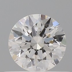 Diament szlif okrągły, 0.42ct, SI1, F, GIA 7528990120